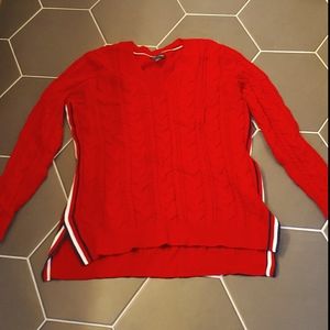 Tommy Hilfiger red sweater